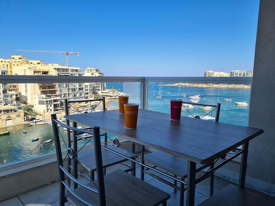 St Julians Bay Sea Front Apartments Saint Julian's Eksteriør bilde