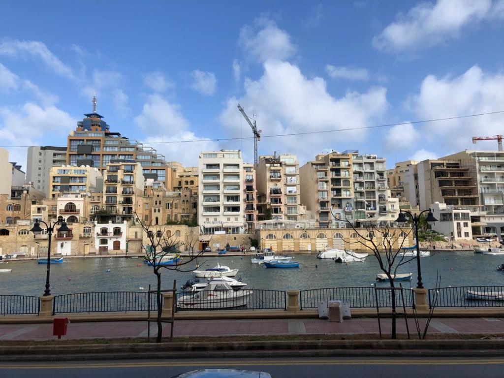 St Julians Bay Sea Front Apartments Saint Julian's Eksteriør bilde