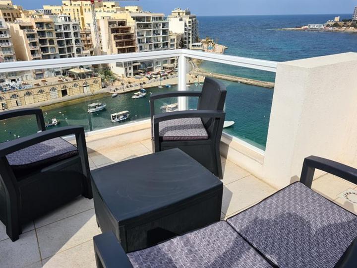 St Julians Bay Sea Front Apartments Saint Julian's Eksteriør bilde