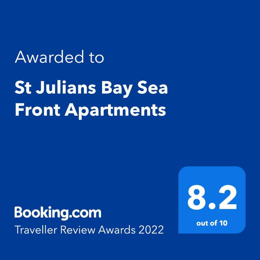 St Julians Bay Sea Front Apartments Saint Julian's Eksteriør bilde